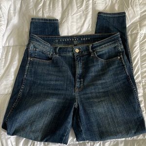 Whbm jeans high rise curvy skinny size 12 regular